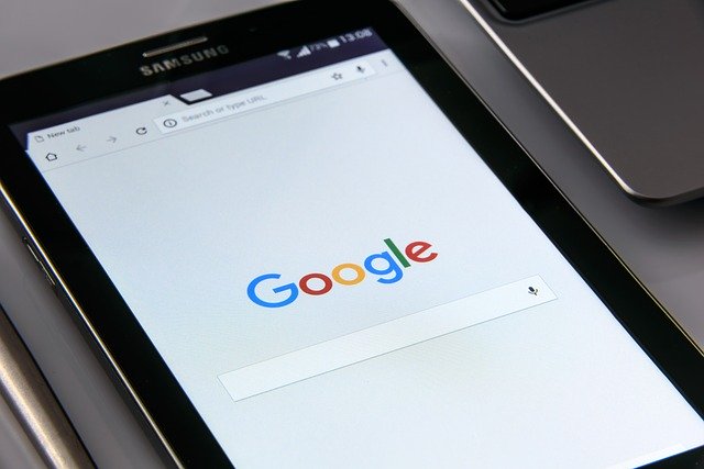 Google na tabletu